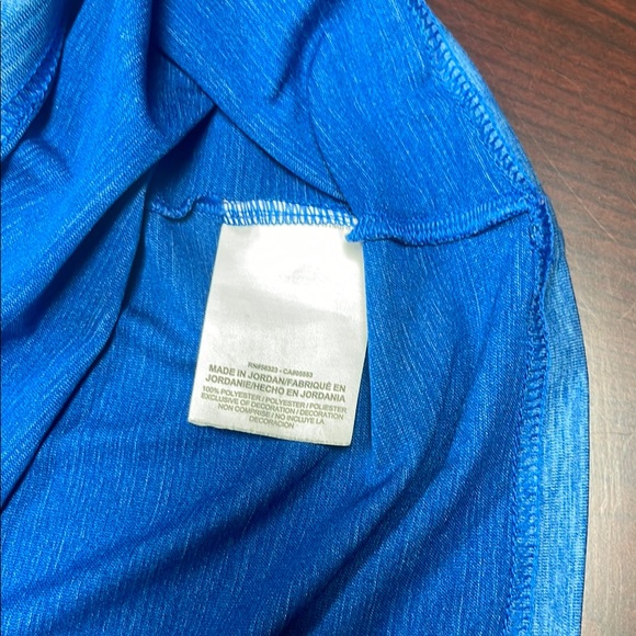 NWOT Nike Men's Blue Dri-FIT Shirt - Picture 4 of 8